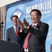 全球最大汽车玻璃单体工厂,由福耀投资在美国建成投产